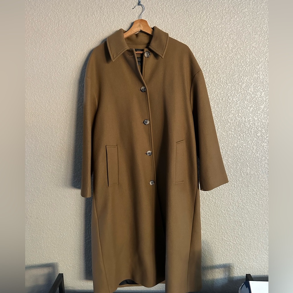 Zara  Women's Wool Manteco Coat